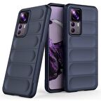 Xiaomi Mi 12T Pro Kılıf Kamera Korumalı İçi Kadife Yumuşak Silikon Kapak + Ekran Koruma