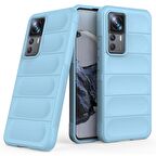 Xiaomi Mi 12T Pro Kılıf Kamera Korumalı İçi Kadife Yumuşak Silikon Kapak + Ekran Koruma