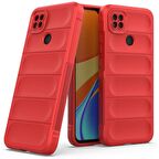 Xiaomi Redmi 9C Kılıf Kamera Korumalı İçi Kadife Yumuşak Silikon Kapak + Ekran Koruma