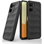 Vivo Y16 Kılıf Kamera Korumalı İçi Kadife Yumuşak Silikon Kapak + Ekran Koruma