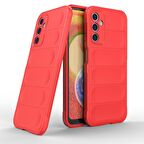 Samsung Galaxy A14 4G Kılıf Kamera Korumalı İçi Kadife Yumuşak Silikon Kapak + Ekran Koruma