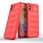 Samsung Galaxy A05 Kılıf Kamera Korumalı İçi Kadife Yumuşak Silikon Kapak + Ekran Koruma