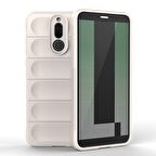 Huawei Mate 10 Lite Kılıf Kamera Korumalı İçi Kadife Yumuşak Silikon Kapak + Ekran Koruma