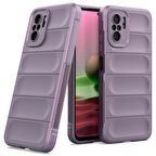 Xiaomi Redmi Note 10 Kılıf Kamera Korumalı İçi Kadife Yumuşak Silikon Kapak + Ekran Koruma