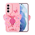 Samsung Galaxy S23 FE Kılıf Kamera Korumalı Figür Tasarımlı Kapya Silikon Kapak