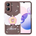 Xiaomi Poco C65 Kılıf Kamera Korumalı Figür Tasarımlı Kapya Silikon Kapak