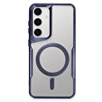 Samsung Galaxy S24 Kılıf Boyi Magsafe Silikon Kapak + Ekran Koruma + Kablo Koruma