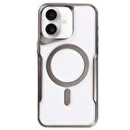 Apple İphone 16 Kılıf Boyi Magsafe Silikon Kapak + Ekran Koruma + Kablo Koruma