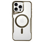 Apple İphone 16 Pro Max Kılıf Boyi Magsafe Silikon Kapak + Ekran Koruma + Kablo Koruma