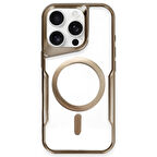 Apple İphone 15 Pro Max Kılıf Boyi Magsafe Silikon Kapak + Ekran Koruma + Kablo Koruma