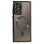 Samsung Galaxy Note 20 Ultra Kılıf Kross Magneticsafe Kapak + Ekran koruma + Kablo Koruma 