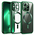 Apple İphone 12 Pro Kılıf Kross Magneticsafe Kapak + Ekran koruma + Kablo Koruma 