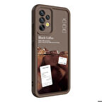 Samsung Galaxy A32 4G Kılıf Kamera Korumalı Baskılı Arka Yüzey Klas Silikon Kapak + Ekran Koruma