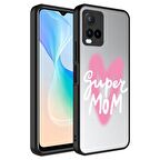 Vivo Y32 Kılıf Aynalı Desenli Kamera Korumalı Parlak Mirror Kapak