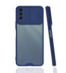 Vivo Y20S Kılıf Lensi Kamera Korumalı Sürgülü Silikon Kapak