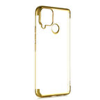 Realme C15 Kılıf Dört Köşeli Lazer Silikon Kapak