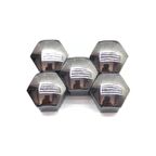 Plastech Skoda Karoq 2022-2025 Tekerlek Bijon Kapağı Krom 5 Adet 1Z0601173