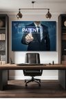 Yatay Tekli Kanvas Duvar Tablosu Modern Ofis Hukuk Marka Patent Fikri Mülkiyet Ar-Ge Tescil