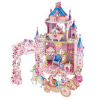 Nessiworld CubicFun Prenses Gizli Bahçe Şatosu 3D Puzzle