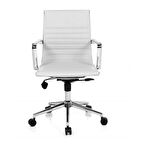 Aykan Ofis Riva Beyaz Çalışma Koltuğu