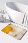 Monnhein  Mikrofiber Banyo Paspası, Kaymaz Taban, Makinede Yıkanabilir, Banyo Halısı (50x80)