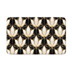 Monnhein  Mikrofiber Banyo Paspası, Kaymaz Taban, Makinede Yıkanabilir, Banyo Halısı