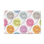 Monnhein  Mikrofiber Banyo Paspası, Kaymaz Taban, Makinede Yıkanabilir, Banyo Halısı