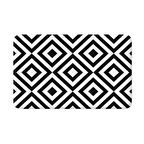 Monnhein  Mikrofiber Banyo Paspası, Kaymaz Taban, Makinede Yıkanabilir, Banyo Halısı