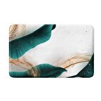 Monnhein  Mikrofiber Banyo Paspası, Kaymaz Taban, Makinede Yıkanabilir, Banyo Halısı