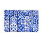 Monnhein  Mikrofiber Banyo Paspası, Kaymaz Taban, Makinede Yıkanabilir, Banyo Halısı