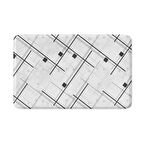 Monnhein  Mikrofiber Banyo Paspası, Kaymaz Taban, Makinede Yıkanabilir, Banyo Halısı