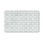 Monnhein  Mikrofiber Banyo Paspası, Kaymaz Taban, Makinede Yıkanabilir, Banyo Halısı