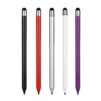 Microcase Universal Telefon Tablet Navigasyon 2in1 Stylus Pen Dokunmatik Kalem - AL3465 (Siyah)