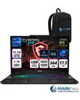 MSI Cyborg 17 Intel Core i7-13620H 32 GB DDR5 2 TB SSD 8GB/RTX5060 17.3" FHD 144Hz Windows 11 Pro Gaming Laptop Oyuncu Bilgisayarı B13WFKGRNP11