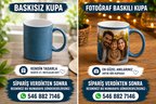 Yeşil Simli Kişiye Özel Baskılı Kupa