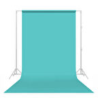 Gdx Seyyar Kağıt Sonsuz Stüdyo Fon Perde (Baby Blue) 2.70x11 Metre