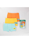 ELMAS Karışık Desen 3lü Erkek Çocuk Boxer Set B-68