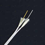 Fiber Optik Drop Kablo SM DX 2.0mm - Beyaz Renk - 1000mt
