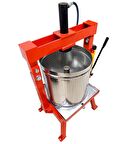 Zentra Pistonlu Paslanmaz Çelik Meyve Sıkma Presi 50 litre