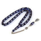 Ateş Kehribar 925Ayar Gümüş Çakım ve Püskül Kapsül Kesim 8x11mm Tesbih