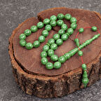 Eski Şamdan Obje Kadim Katalin Beyzi Kesim 10x11.5mm Tesbih