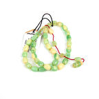 Sıkma Kehribar Kapsül Kesim 8x11mm Tesbih