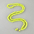 Monomer 99luk Küre Kesim 9mm Namaz Tesbihi Açık Yeşil