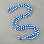 Monomer 99luk Küre Kesim 9mm Namaz Tesbihi Mavi