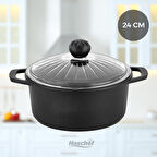 Elmas Derin Tencere 24 Cm