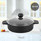 Kristal Basık Tencere 26 Cm