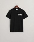 Gant Saf Pamuk Regular Fit Bisiklet Yaka Erkek Tişört 433.l Siyah Gant Saf Pamuk Regular Fit Bisiklet Yaka Erkek Tişört 433.l Siyah XL