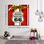 Dekoratif Baskı illüstrasyon Los Angeles  Kanvas Tablo