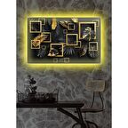 Led Işıklı Dekoratif Kare Tablo (Hediyelik)