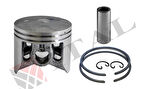 MOTORLU TESTERE PİSTON SEGMAN HYUNDAI HMT859/45 MM ORJİNAL